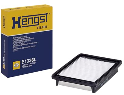 HENGST - Luftfilter E1336L - Luft-Filtereinsatz für KFZ | Hochwertiger Motorluftfilter für Otto- oder Dieselmotor - Schutz für Motoren - Wasserbeständig