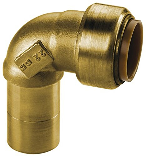 5 Stk. Kupfer Steckfitting Tectite Bogen 90° 22 mm Innen/Außen lösbar, T092