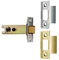 Eurospec TLS Heavy Sprung (Heavy Duty) Tubular Mortice Door Catch Latch, Designed To Be Used With Unsprung Door Handles, Suitable For 30 & 60 Minute Fire Doors (3 - 76mm)