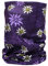 Alsino Multifunktions Halstuch Biker Motorrad Tuch Bandana 49 x 23 cm Edelweiß Atmungsaktiv Wetterfest Outdoor, Farbe wählen:Edelweiß dunkellila