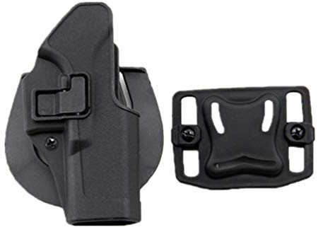 WISEONUS Tactical Airsoft Gürteltasche Rechtshänder Paddle Gürteletui für Glock 17 19 22 23 31