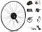 Season 28'' Rear Wheel Freewheel Electric Bicycle Motor Conversion Kit Black 36V 350W for E-Bike Cycling