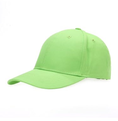 Baseballcap Unisex Käppi Cap Baseballmütze Schirmmütze Damen Herren Hip-Hop-Mütze, Einheitsgröße, Hellgrün