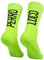 PERRO LOCO CLOTHES Ultradünne Kompressions-Radsocken, Sommer, atmungsaktiv, antibakteriell, Kompression. Ultraleichtflugzeug. (DE/NL/SE/PL, Numerisch, 43, 45, Regular, Regular, Grün)