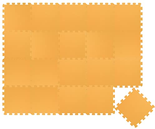 LittleTom 18 Teile Spielmatte Baby Puzzlematte ab Null - 30 x 30 cm Krabbelmatte Bodenmatte Kinder - Puzzle Teppich Kinderzimmer Matte - Outdoor Bodenschutzmatte Spielteppich Eva Schaumstoff Isomatte