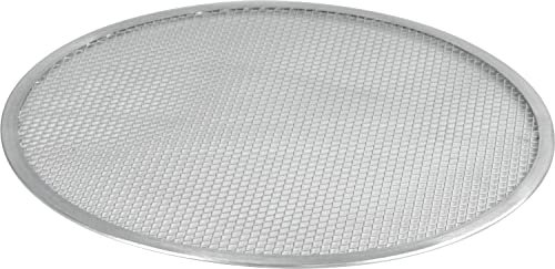 Sterling Ventures Round Aluminium Mesh Pizza Pan Oven Tray (14)