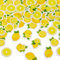 400 Stück Limonade Party Tischdekoration Babyparty Papier Zitrone Tischkonfetti Little Cutie Lemon Party Dekorationen Zitrone Thema Party Dekor Obst Tisch Streukonfetti für Hochzeit Brautdusche
