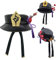 Tongyundacheng Hu Tao Cosplay Kostüm Anime Spiel Rollenspiel Outfits Halloween Party Anzug, Only Hat, Einheitsgröße