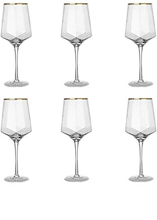 NMNMNM Flûtes à champagne verre à vin en cristal élégant rouge blanc ensemble toute occasion grande maison verres à champagne haut de gamme de style européen