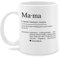 Tasse Tassen 325ml - Mama Geschenk Definition I Weihnachten I Substantiv I Geschenkidee Geburtstag Mutti Danke sagen - 325 ml - Weiß - geschenke für werdende mütter muttertagstasse mom der welt