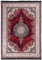 Mazovia Orientalisch Vintage Teppich - Kurzflor Waschbar - Weich Traditioneller Teppich für Wohnzimmer, Schlafzimmer, Esszimmer – Oriental Teppiche - Rot 200 x 300 cm