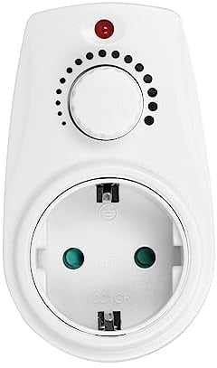 Miratic Enchufe Regulador de Potencia 280W 2P+Z - No funciona con iluminación led (Schuko)