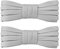 7STROBBS Cordones Gris Claro,Cordones Planos de Converse Altas Bajas Air Force Deporte,8mm Anchos Cordones de Zapatos de Niños Adultos,Cordones para Converse Azul(110cm-2 Pares)