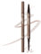 Music Flower Dual-Ended Augenbrauenstift Ultra-feiner Bleistift und Vier-Spitze flüssiger Augenbrauenstift für schnelle und präzise Brow Definition, Augen Make-up Geschenke für Frauen, Braun