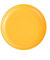 KOHARA Piatto da Pranzo Piatti Piani in Ceramica Adatti per Uso Domestico, Struttura Satinata Smaltata Opaca, Grande capacità (Diametro 20,5 cm, Giallo)