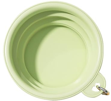 Cuenco plegable para perros, plato de silicona para alimentación de agua, plato de silicona para alimentación de agua, plato de agua seguro para mascotas, conveniente para camping, senderismo, viajes