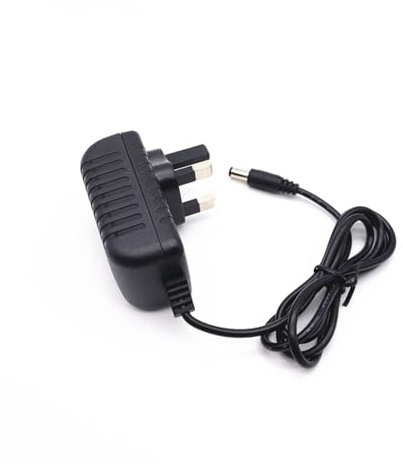 Transformador estándar británico de 12V, Adaptador de Corriente CC de 12V, 2A, 5V, 6V, 9V, 1A, 2A, Cable de extensión CC estándar británico de 2 Metros(7.5V2A Power Supply 7V2 Meter Cable)