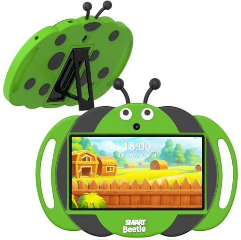 VOLENTEX Tableta Android 13 para niños, tabletas de 7 pulgadas para edades de 3 a 12 años, almohadilla educativa, tableta infantil de 32 GB ROM con funda a prueba de golpes, Bluetooth, WiFi, control