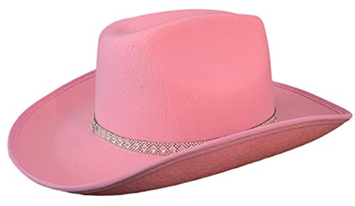 JOERBABU Cowboyhut, Hüte, Herrenhut, Hut für Damen, Westernhut, Modell-Show, Filzhut, Erwachsenenhut