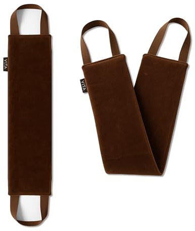 VITA LIBERATA Back Tanning Applicator, Self Tanning Mitt, Super Soft Velvet with Strong Straps, for Back and Body, Streak Free Application for Lotions, Creams or Mousse, Vegan and Cruelty Free