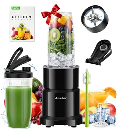 Blender for Smoothie, Personal Blender with 2 * 20oz To-go Cups for Kitchen