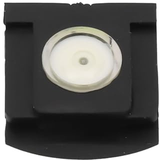 ReachMall Hot Shoe Bubble Level, Camera for SPIRIT Level for Sony A7 RX10 IV for FUJI DSLR, PC Hot Shoe Cover Cap, Black