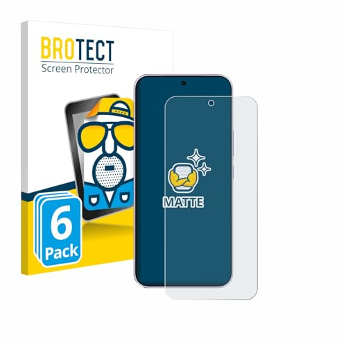 BROTECT Schutzfolie für Vivo V70 FE | 6 Stück Entspiegelnder Displayschutz Made in Germany Matte Displayschutz-Folie Anti-Reflex Anti-Fingerprint Einfache Montage