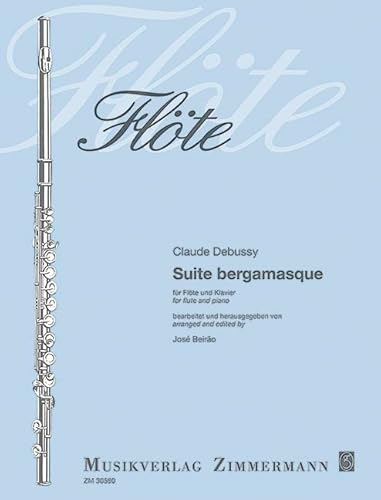 Suite bergamasque: Flöte und Klavier.