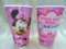 Minnie Mouse réutilisables Gobelet Tasses Ensemble de 2