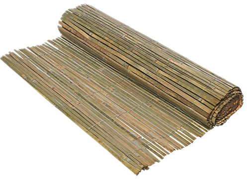 Arella Mezza Canna in bamboo per Recinzioni Coperture Divisori Ombreggiante 100x300cm EV