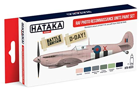 Hataka RAF Photo Reconnaissance Units paint set # AS23