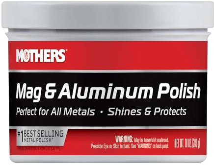 MOTHERS 05101 Mag and Aluminum Polished Metal, 283 g