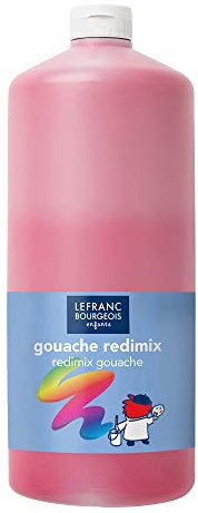 Lefranc Bourgeois 188045 - Guazzo, Rosso (Primario), 2 L, 1 Pezzo