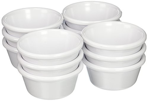 Winco Plain Ramekins, 6-Ounce, White