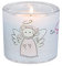 Butzon & Bercker Lichtmomente Windlicht - EIN Engel für Dich - Teelichthalter mundgeblasen inkl. Teelicht und Geschenkverpackung – christliches Geschenk zum Muttertag, Weihnachten oder Geburtstag