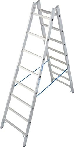 Sprossen-Doppel-Stehleiter Ameise,,Sprossen 2x8, Höhe 2,20m