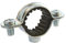 SOMATHERM FOR YOU, Collier isophonique simple Ø14 mm en acier nickelé - Boîte de 100 pièces - Fixation pour tubes rigides - Réduction des bruits et vibrations