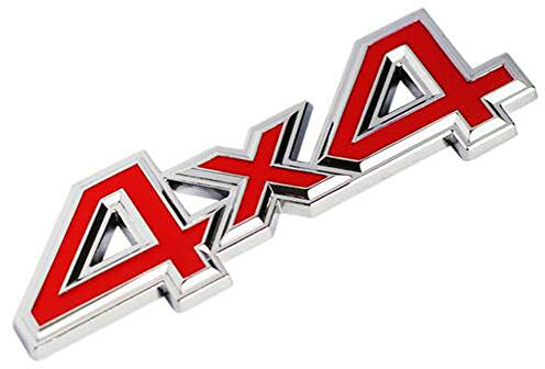 HIGGER Auto-Aufkleber-Emblem-Ausweis des Metall-4X4 Allradantriebs für Auto