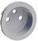 Schneider Electric - Odace Alu, enjoliveur seul prise de courant 2P+T 16A - S530659