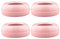 Maymom Brand Replacement Screw Ring Compatible with Avent Natural Bottles, (Screw Ring Pink)