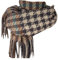 Damen Schal Winter Kariert Groß Karo Herbst Winter Halstuch Weich Warm Winterschal XXL Lang Frauen Elegant Plaid Kuschelig Deckenschal Schlupfschal Scarf Hijab