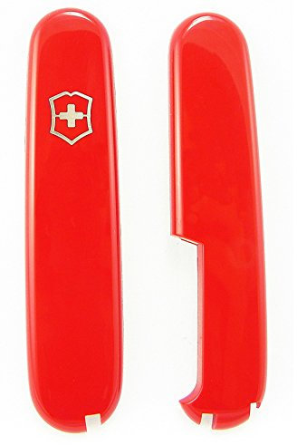 Victorinox Plus Scales - Red with Pen Slot for 91mm Swiss Army Knife handles