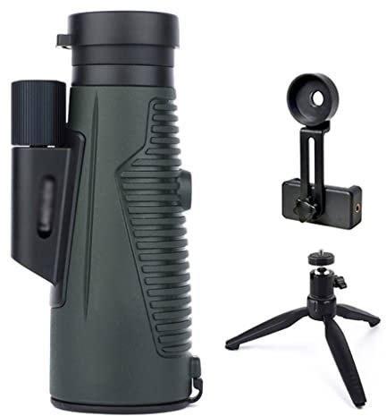 12X56 ED-Glas-Monokular-Prisma, Phasenkorrektur, beschichtet, leistungsstarkes Teleskop für die Jagd, Wandern, Reisen, Tourismus