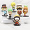 REOZIGN One Piece Figuren, Luffy Zoro Sanji Figure Q Version Statue 10 cm/3,9 Zoll Mini Cartoon Figuren, Puppenspielzeug, Anime-Kollektion Dekoration (2 Generation, 6 Stück)