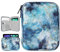 Dadanism 8-9 Zoll Tablet Sleeve Tasche Kompatibel mit iPad mini 7/6 8,3 2024/2021, iPad mini 5/4/3/2/1 7,9, Galaxy Tab A7 Lite 8,7 2021/Tab A 8,0, Tab M8 (4/3/2) 8, Tab M9 9 2023, Marmor Blau