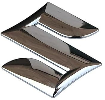 CIADAZ Auto Emblem für Suzuki Swift 2013-2017, Logo Abzeichen Aufkleber Frontklappe Kofferraum Heckklappen ABS Etikett Car Styling Dekorative Zubehör,S