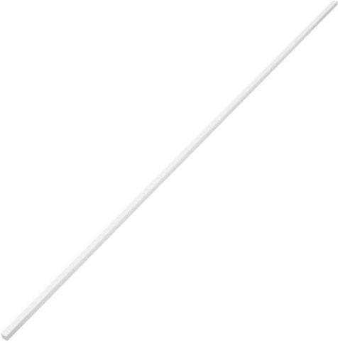 vidaXL Installationsrohre, Installationsrohr mit Löchern, Kabelrohr für dünnere Kabel, Kabelleiste kabelkanal Installationskanal, Weiß 30x15mm 10m PVC
