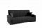 LIKMA Schwarz Vielseitiges 3-Sitzer 214 cm Sofa mit Schlaffunktion und Bettkasten Otto - Velvet Schlafcouch - Moderne Wohnzimmer Couch - Sofa mit Bettfunktion - Schlafsofa, Stoff: Jasmine 100