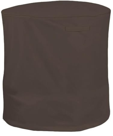 Folpus Schredder Mulcher Abdeckung Schutzhülle Wasserdichte Blatt Mulcher Abdeckung für Outdoor Garten Rasen Hof, Kaffee