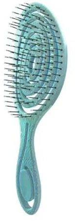 Bio Haarbürste ohne Ziepen für Damen, Herren & Kinder in 11 Farben (Turquoise)